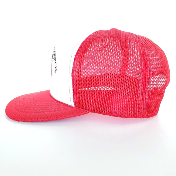 Vintage Snake River Council Snapback Mesh Hat Adjustable Trucker Red White Cap‎ - Picture 2 of 7